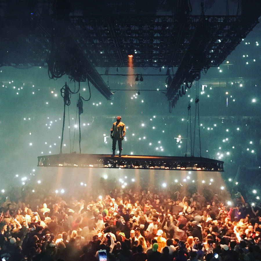 Bright Lights Kanye West Saint Pablo Wallpaper