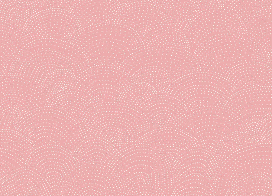 Bright Pink And White Polka Dot Pattern. Wallpaper