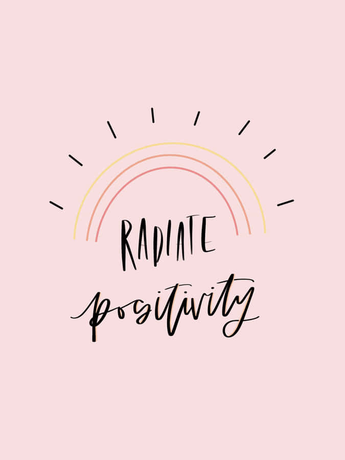 Brighten Up Your Day With A Simple Reminder Of Positivity! Wallpaper