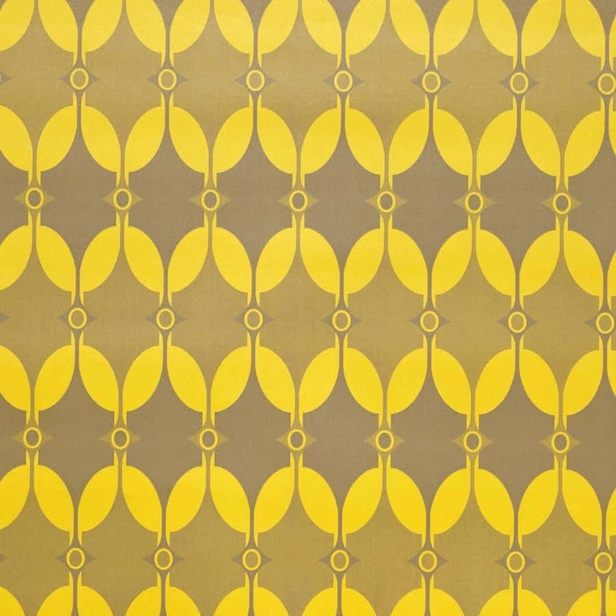 Brighten Up Your Day With Retro Yellow Wallpaper