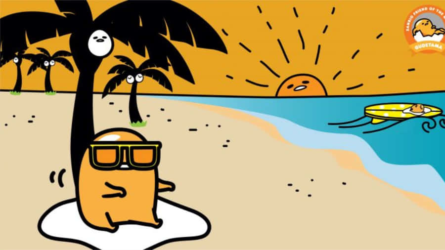 Brighten Up Your Day With The Gudetama Computer Wallpaper