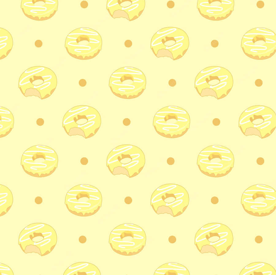 Brighten Up Your Day With This Kawaii Yellow Character Wallpaper