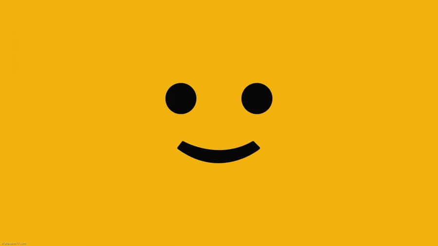 Brighten Up Your Day With This Super Cute Yellow Desktop Wallpaper! Wallpaper