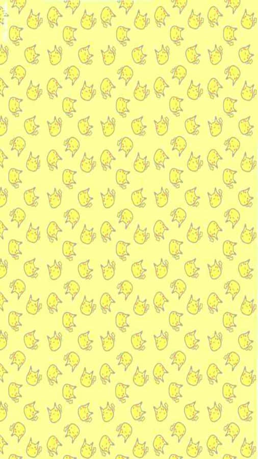 Brighten Your Day With Kawaii Yellow Wallpaper