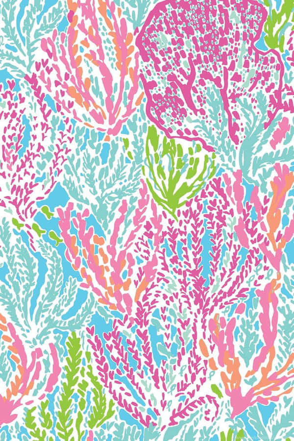 Brighten Your Day With Lilly Pulitzer Iphone Wallpaper