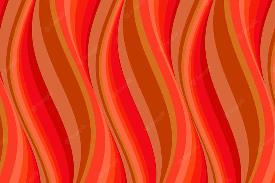 Brightening Up Your Day With Red And Orange Wallpaper