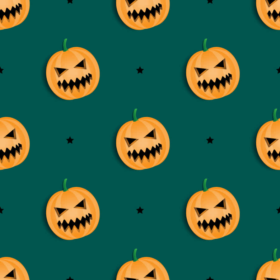 Bring The Fright To Your Orange Halloween With This Spooky Image Wallpaper