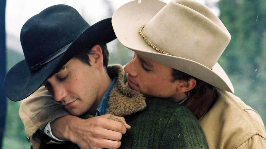 Brokeback Mountain Heath Ledger Jake Gyllenhaal Wallpaper