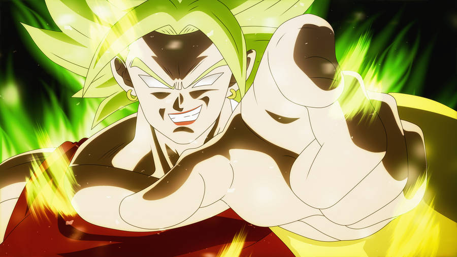 Broly Evil Smile Goku Super Saiyan Wallpaper