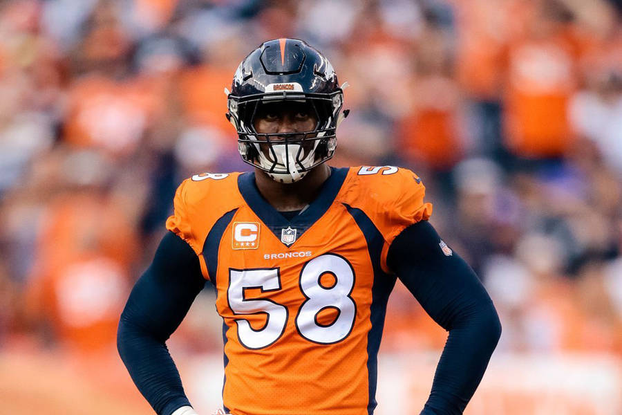 Broncos No. 58 Von Miller Wallpaper