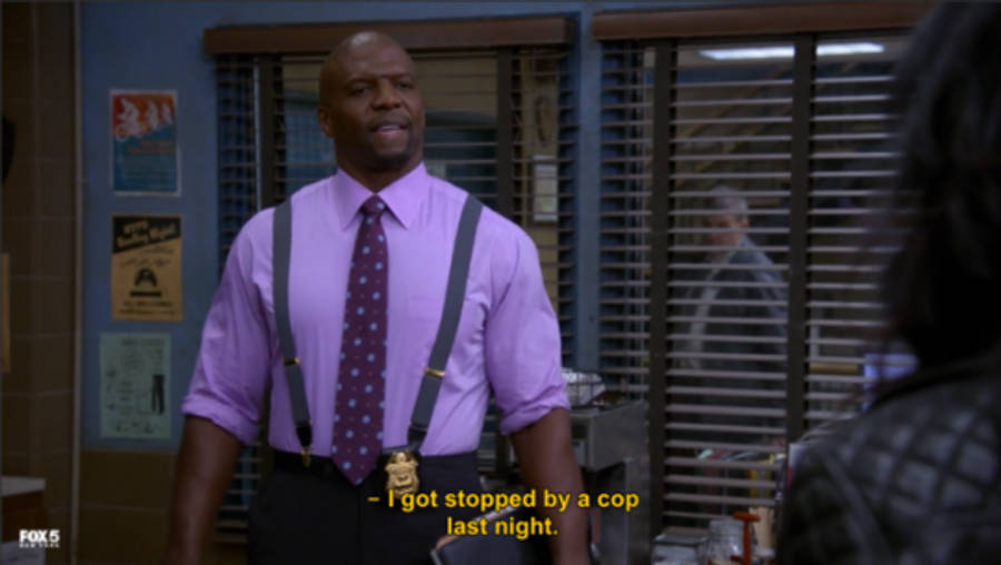 Brooklyn Nine Nine Terry Crews Quote Wallpaper