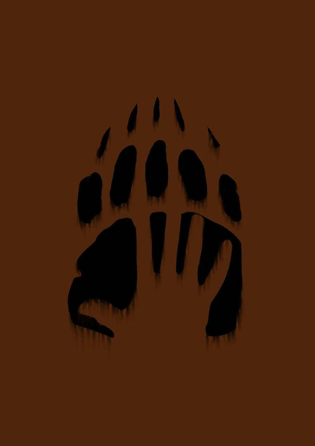 Brother Bear Pawprint And Handprint Wallpaper