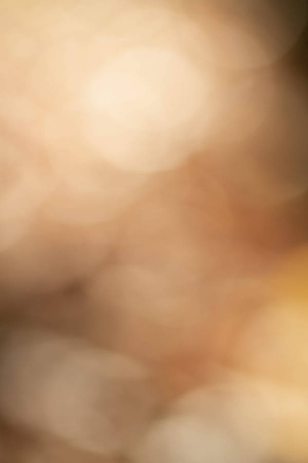 Brown And White Bokeh Lights Wallpaper