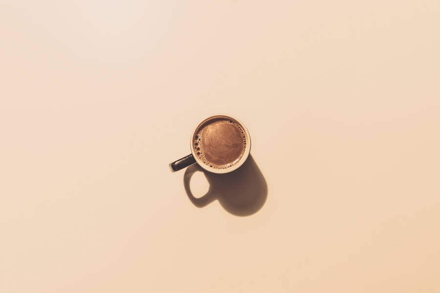 Brown Ceramic Teacup Wallpaper