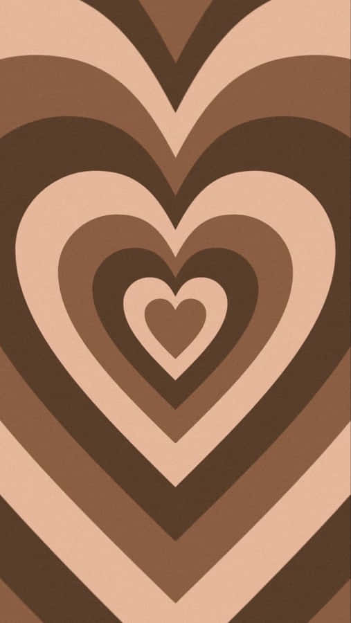 Brown Powerpuff Girls Heart Wallpaper