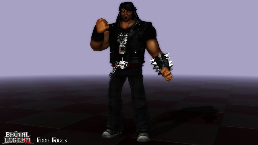 Brutal Legend 3d Eddie Riggs Wallpaper