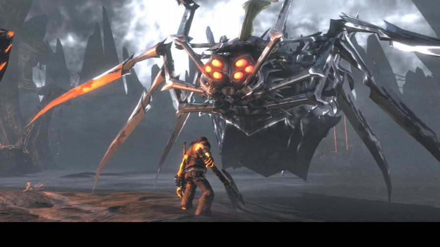 Brutal Legend Eddie Against Metal Queen Wallpaper