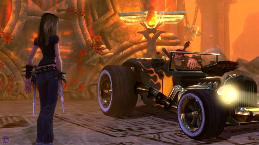 Brutal Legend Ophelia And Eddie Wallpaper