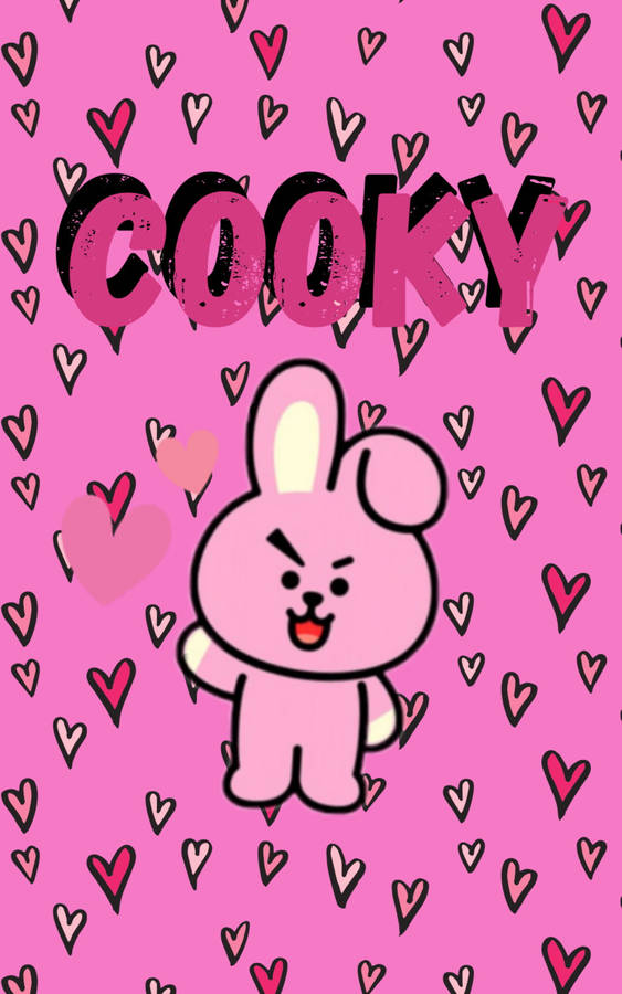 Bts Bt21 Cooky Art Wallpaper
