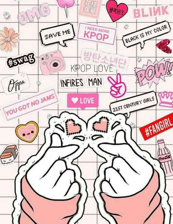 Bts Finger Heart Quotes Wallpaper