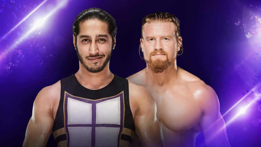 Buddy Murphy Vs. Mustafa Ali Wwe 205 Live Wallpaper