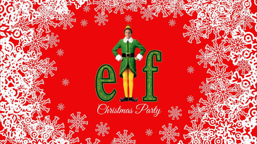 Buddy The Elf Has An Unrivaled Joyful Spirit Wallpaper