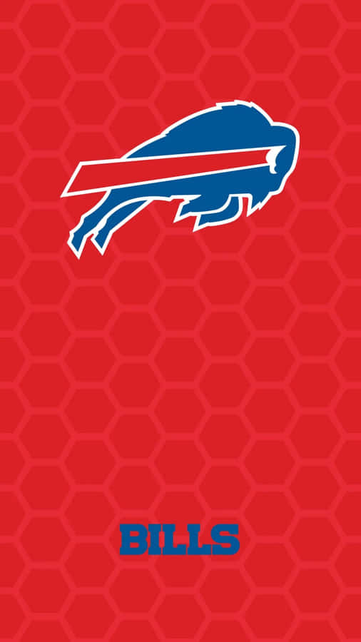 Buffalo Bills Logo Red Backgroundi Phone Wallpaper Wallpaper