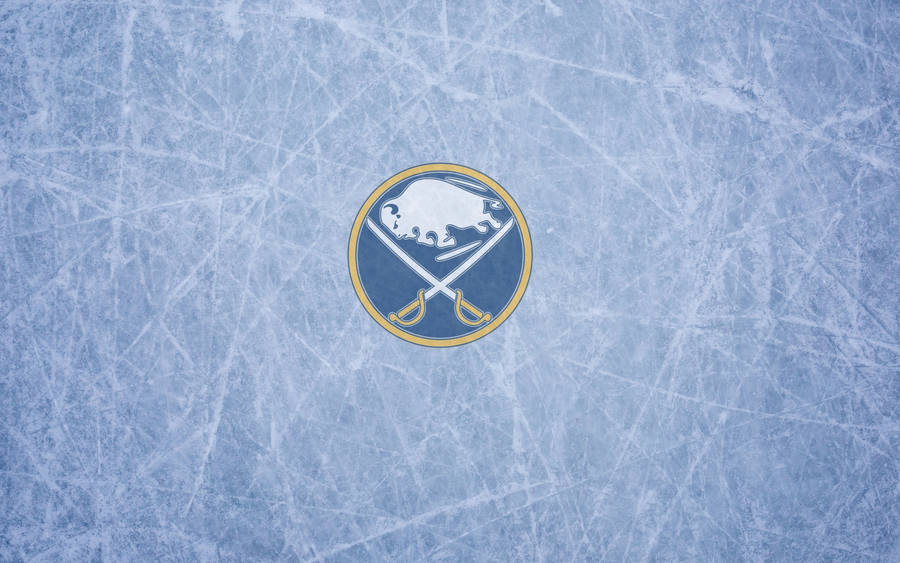 Buffalo Sabres Scratched Gray Wallpaper