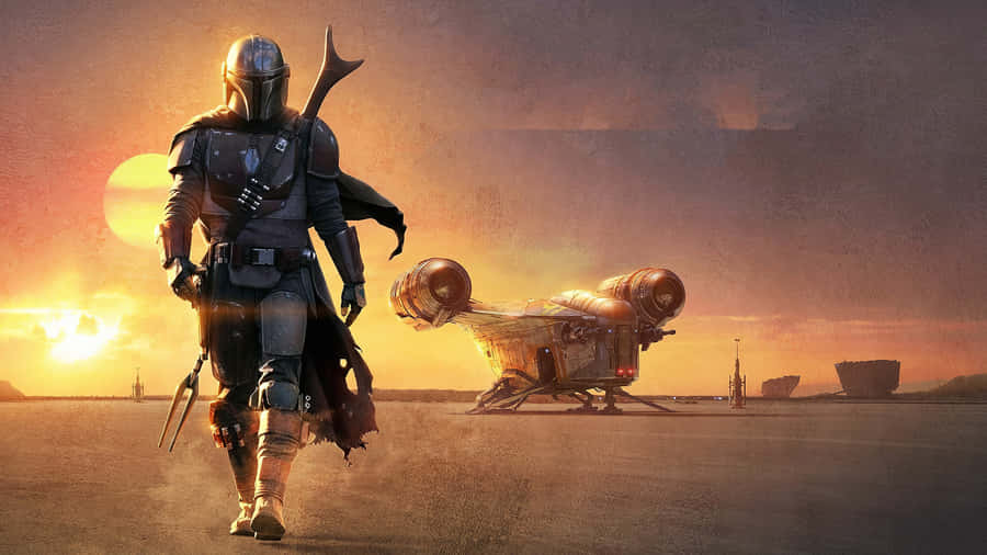 Build A Powerful Mandalorian-themed Computer Wallpaper