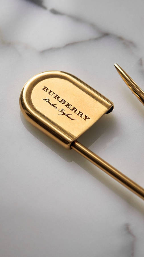 Burberry Safety Pin Wallpaper