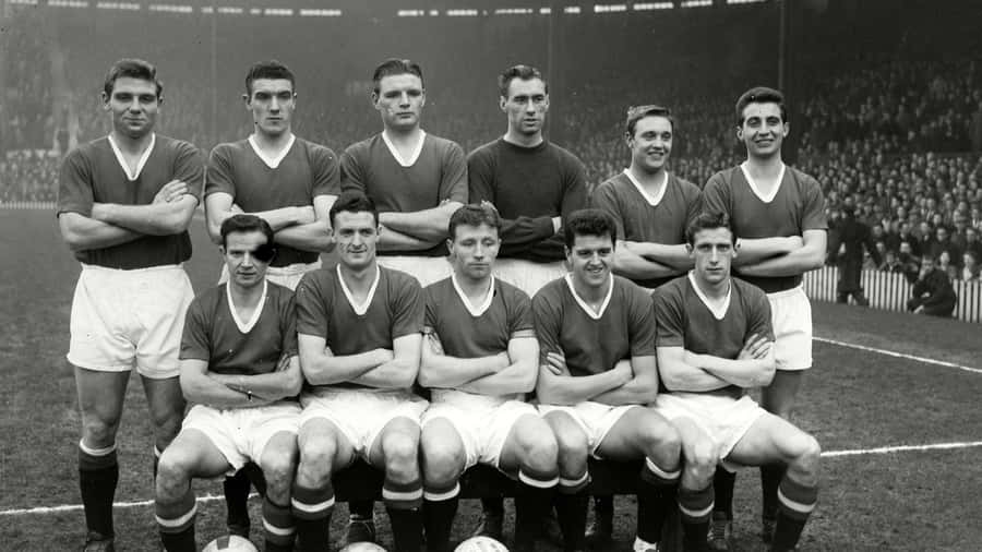 Busby Babes Including Duncan Edwards Wallpaper