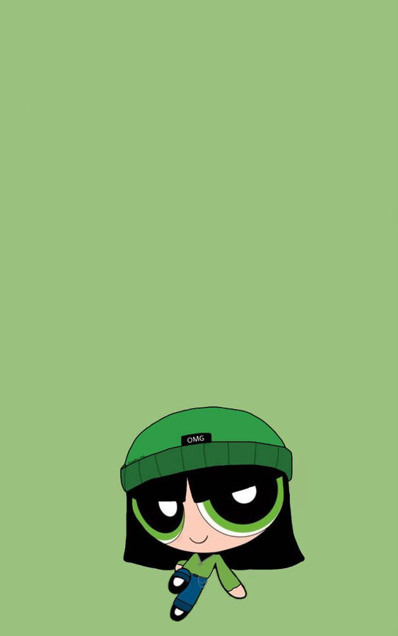 Buttercup Green E-girl Aesthetic Wallpaper