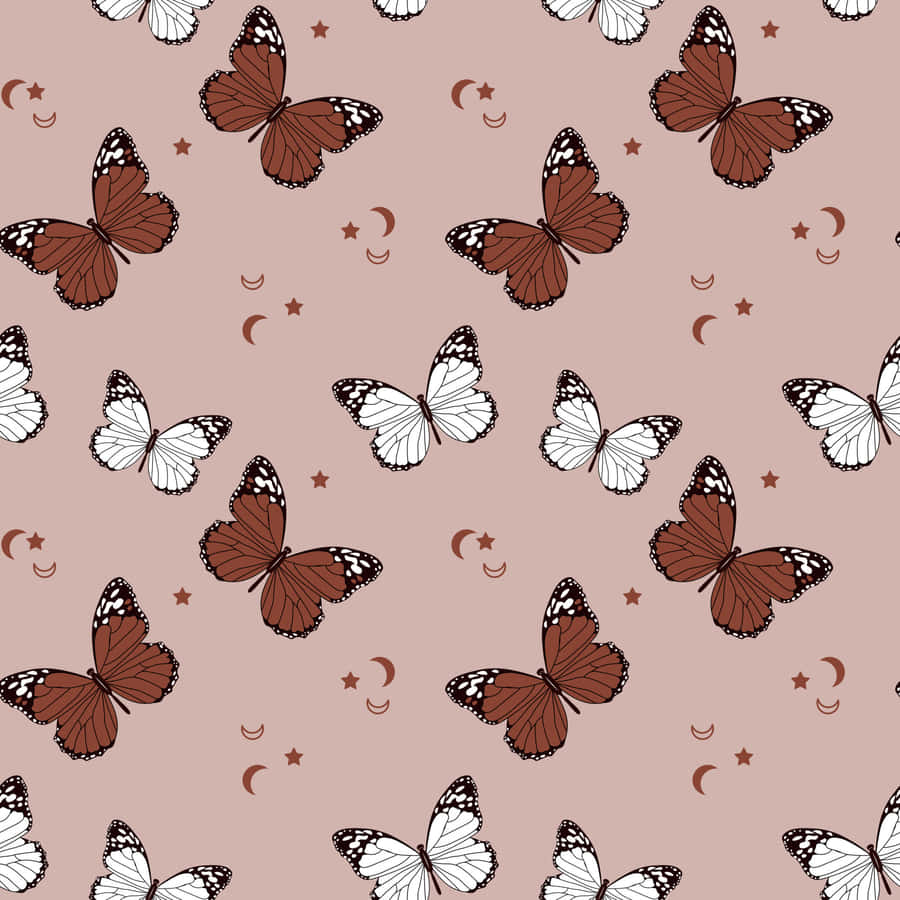 Butterfly Insect Wall Decor Wallpaper