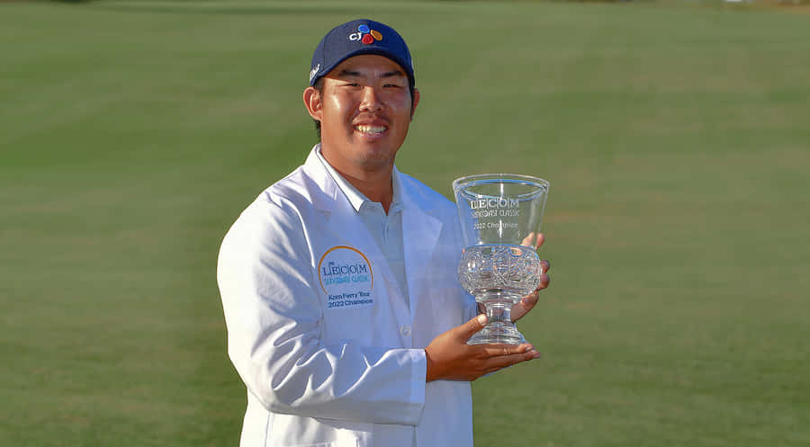 Byeong Hun An Wearing A Lab Coat Wallpaper