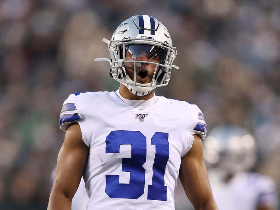 Byron Jones In Jersey Wallpaper