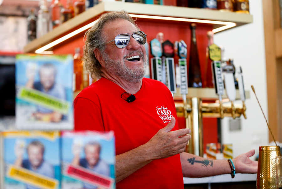 Cabo Wabo Founder Laughing Wallpaper