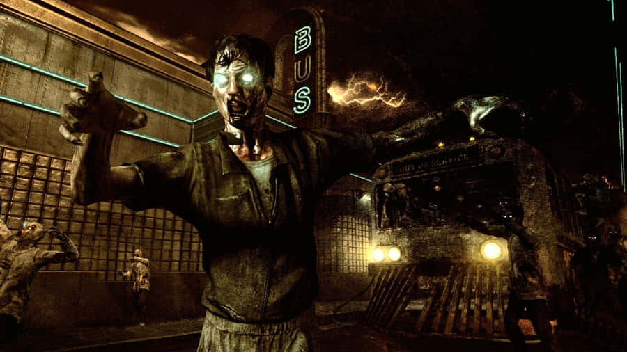 Call Of Duty Black Ops 2 Zombie Mode Wallpaper