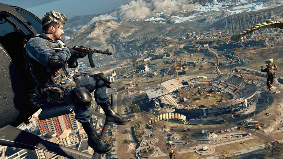 Call Of Duty Warzone 4k Helicopter Wallpaper