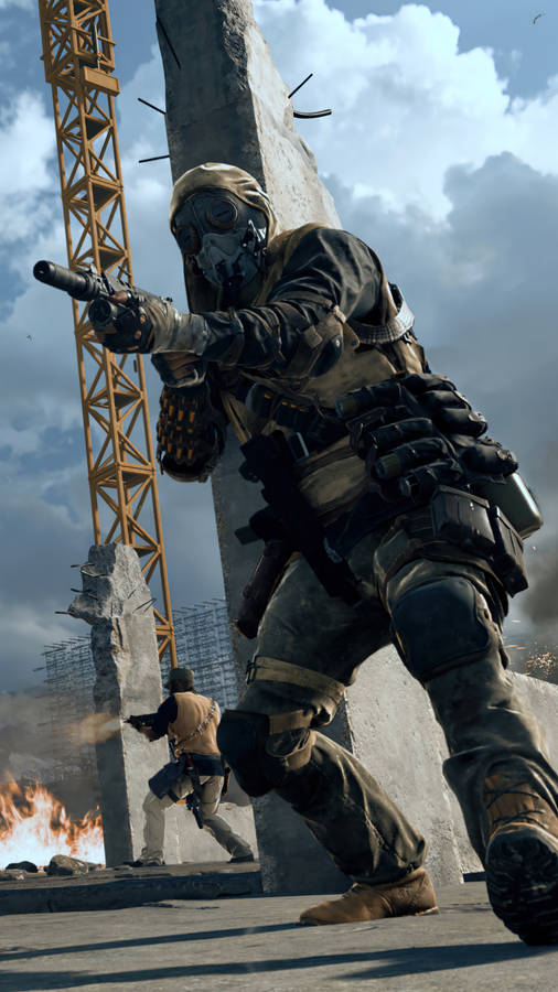 Call Of Duty Warzone 4k Tower Wallpaper