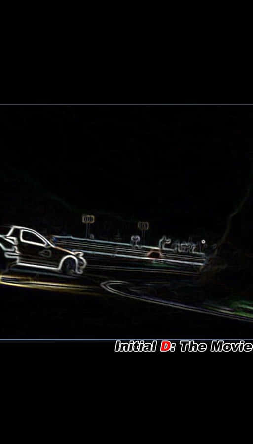 Calling For A Race: Initial D Phone Wallpaper