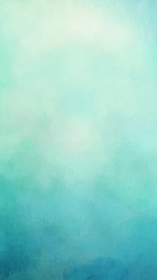 Calming Pastel Blue Green Gradient Wallpaper Wallpaper