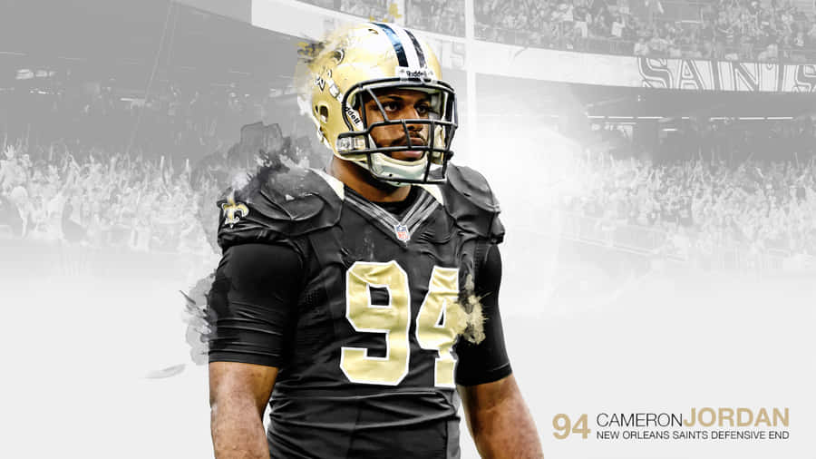 Cameron Jordan Graphic Poster Wallpaper