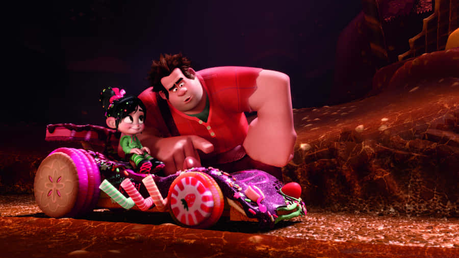 Candy Kart In Ralph Breaks The Internet Wallpaper