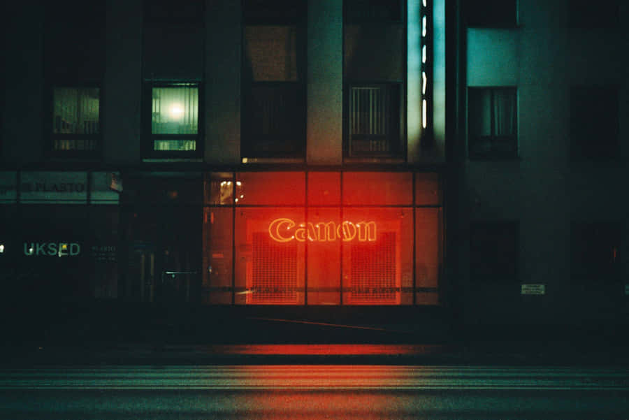 Canon Neon Lights Tumblr Laptop Wallpaper