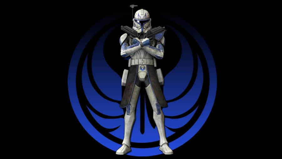 Captain Rex Blaster Pistols Wallpaper