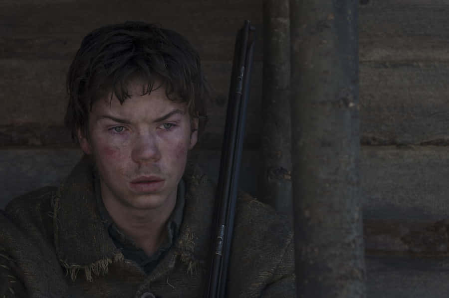 Caption: Challenging Wilderness - Scene From The Revenant Wallpaper