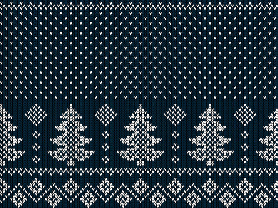 Caption: Cozy Winter Knitwear Design Wallpaper