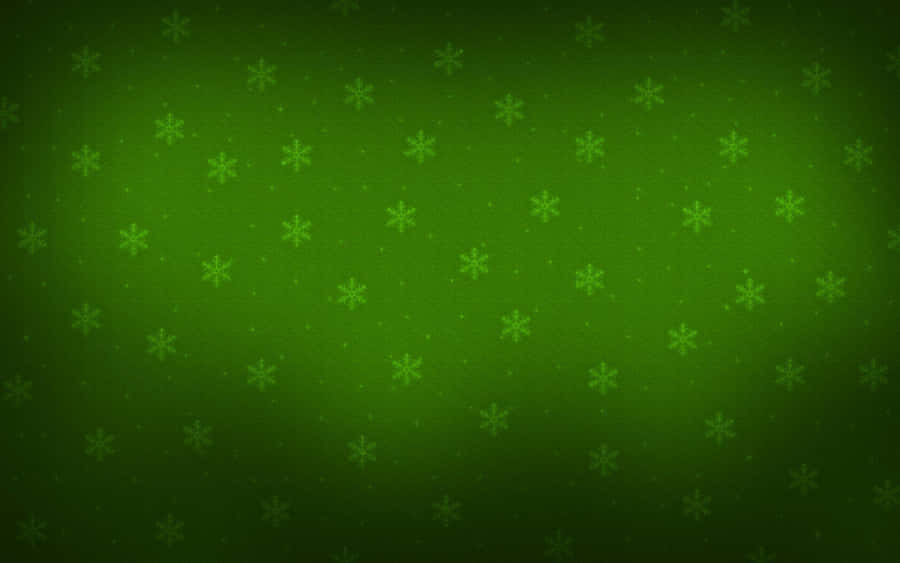 Caption: Festive Dark Green Christmas Decorations Wallpaper
