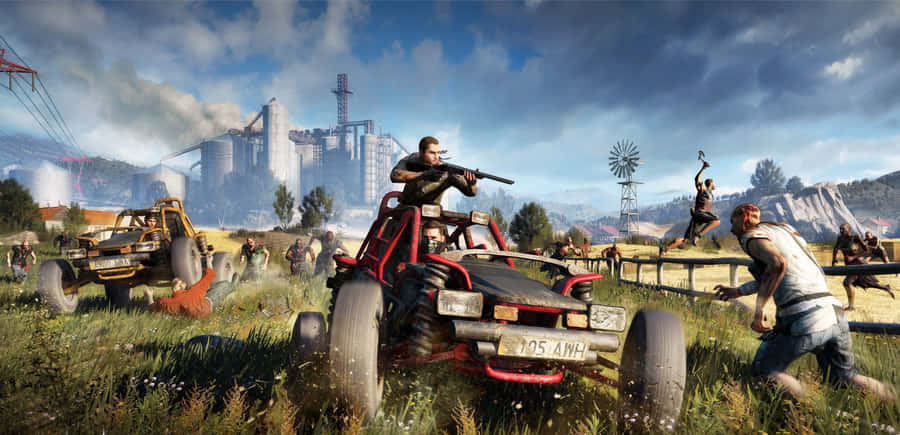 Caption: Immersive Virtual Reality In Dying Light 4k Game Play Wallpaper