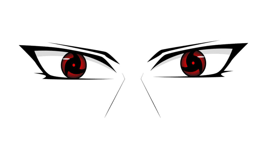 Caption: Intense Mangekyou Sharingan Unleashed Wallpaper